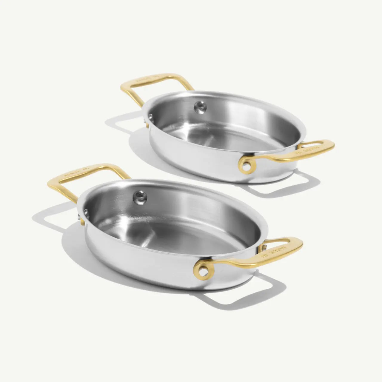 Stainless Steel Gratin Dishes